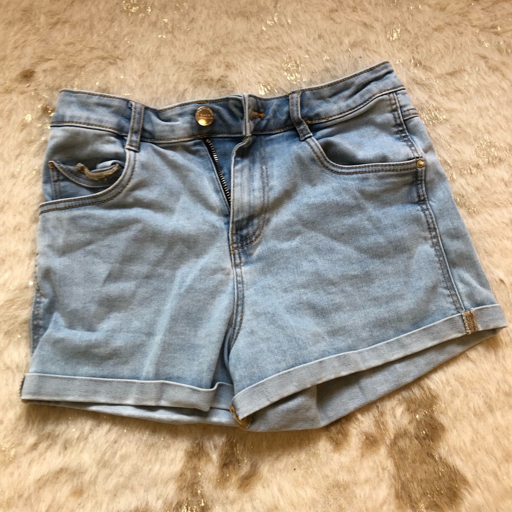 Zara denim shorts